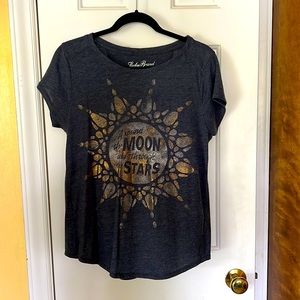 Lucky Brand Moon and Stars T-shirt, M